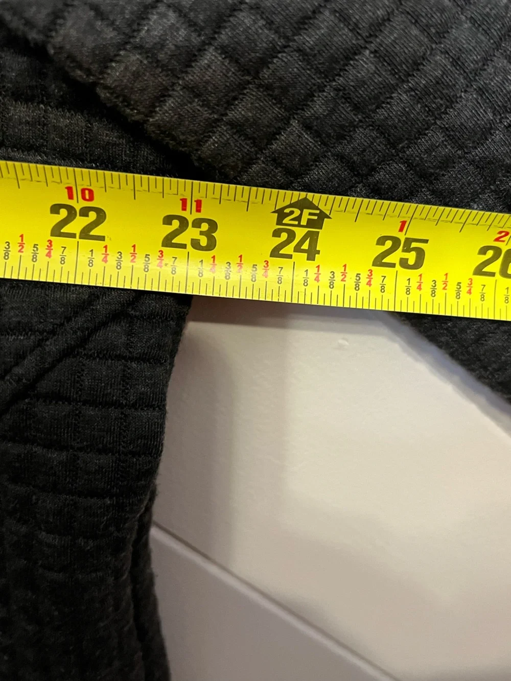 Spyder Men's Box Quilt / Grid Fleece‎ Quarter-Zip Pullover Size L